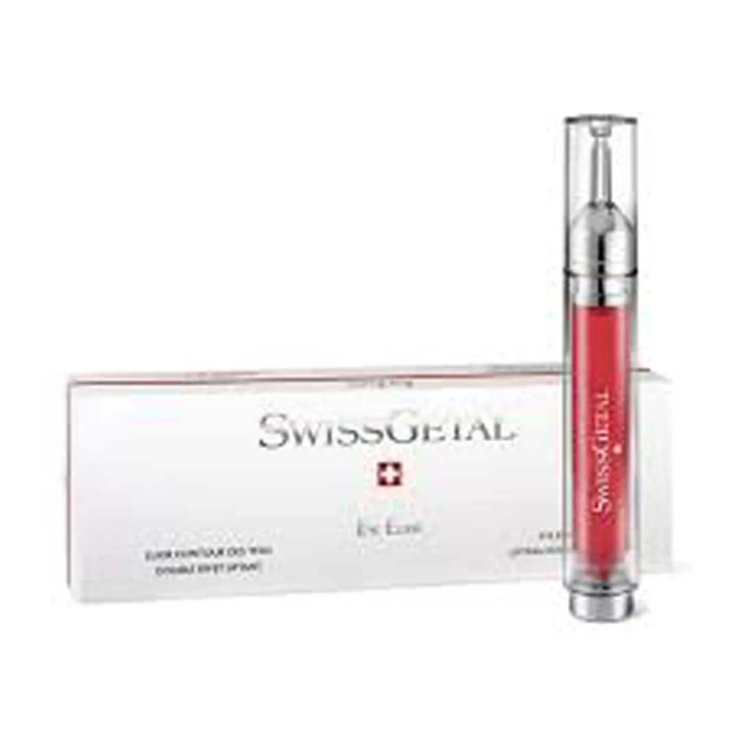 SwissGetal Eye Elixir Double Lifting Effect — флакон крупным планом эликсир
