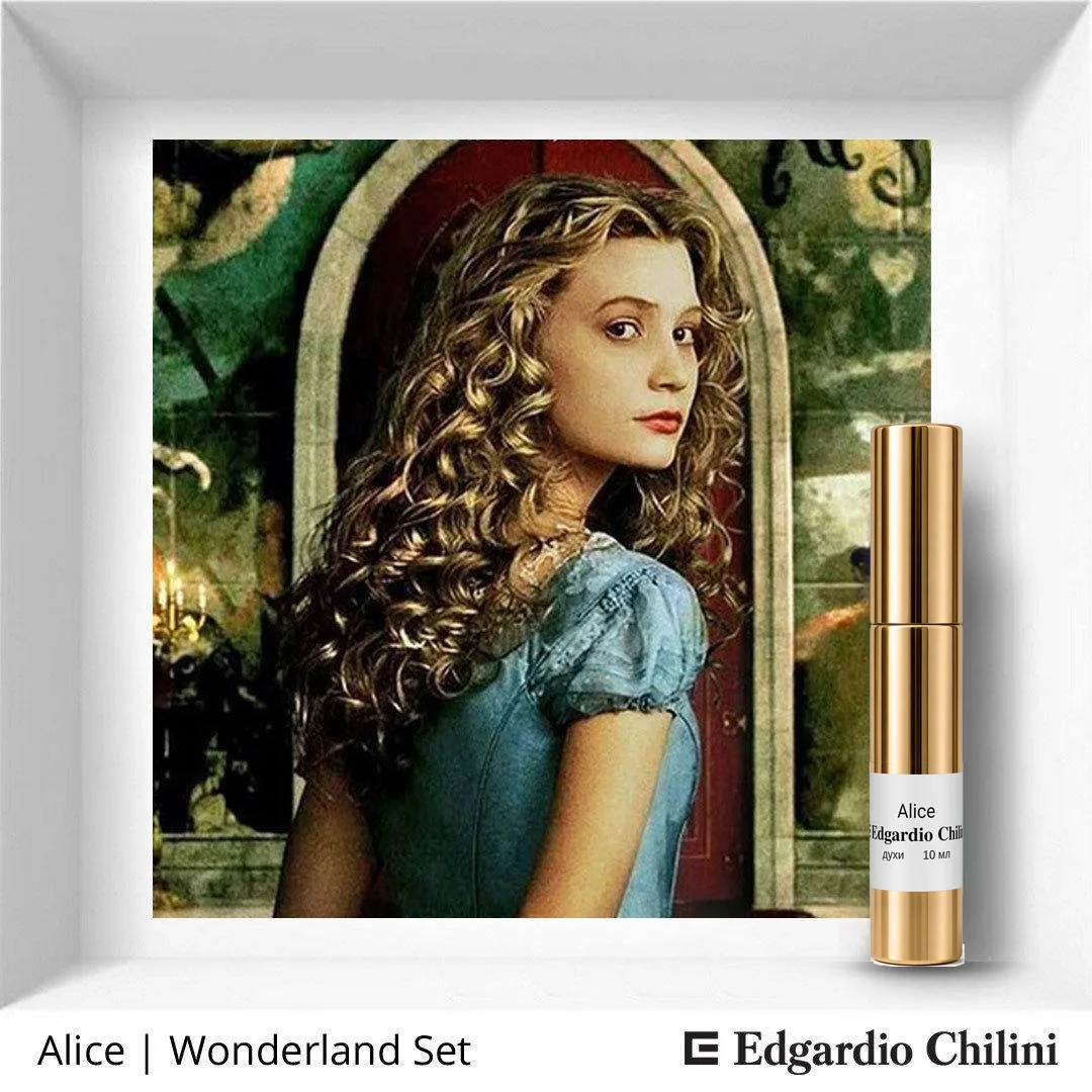 Edgardio Chilini Wonderland Set 3×10 мл — Алиса — Духи