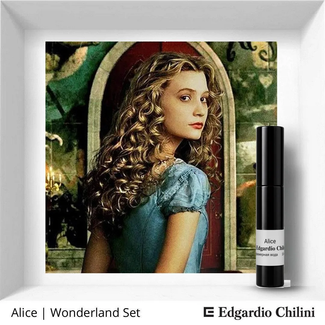 Edgardio Chilini Wonderland Set 3×10 мл — Алиса — Парфюмерная вода