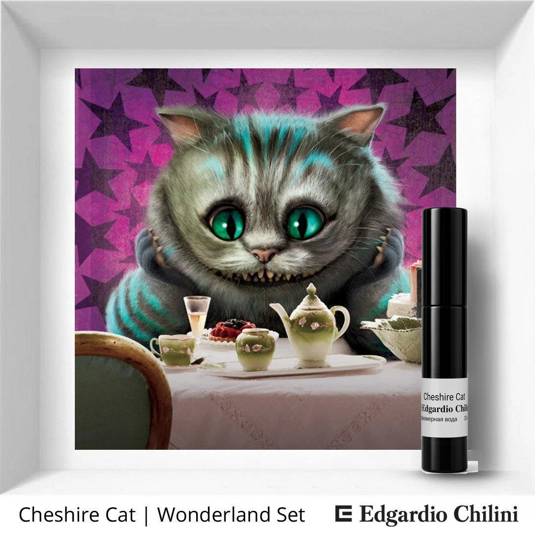 Edgardio Chilini Wonderland Set 3×10 мл — Чеширский Кот — Парфюмерная вода