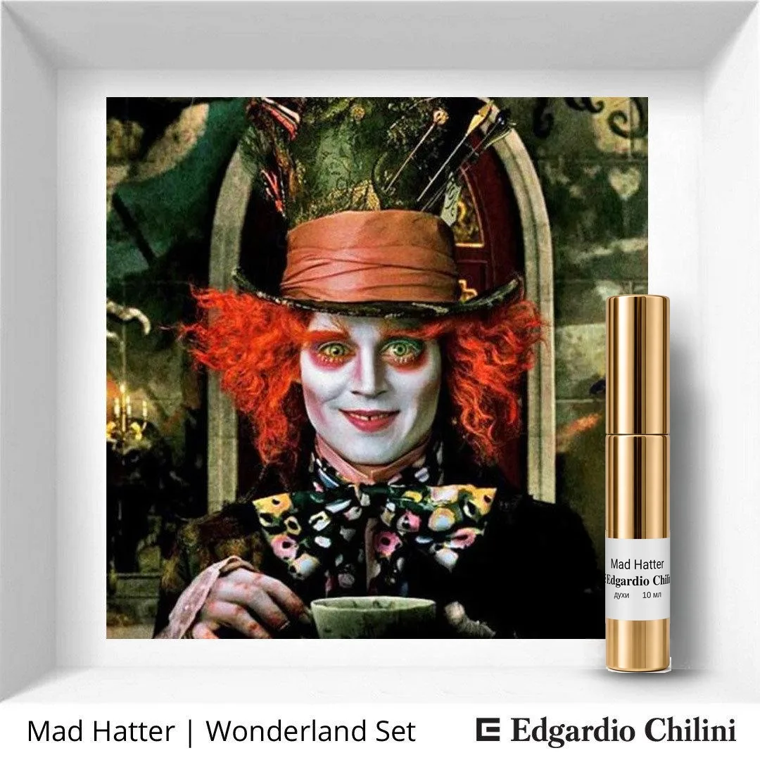 Edgardio Chilini Wonderland Set 3×10 мл — Безумный Шляпник — Духи