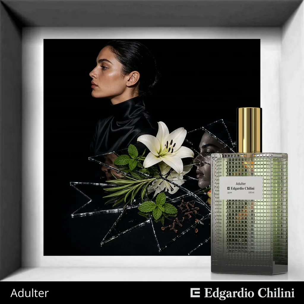 Adulter, постер, духи, 100 мл, Edgardio Chilini