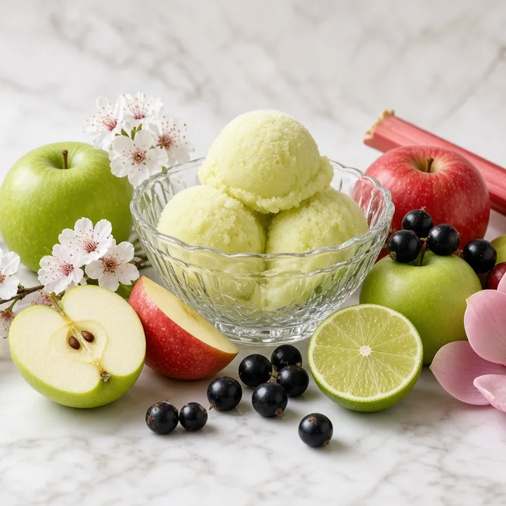 Apple Sorbet — художественный постер и атмосфера аромата, Edgardio Chilini