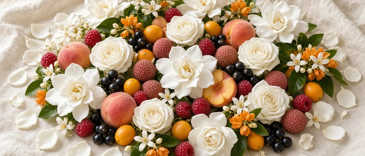 Bed Of Flowers — широкоформатный баннер аромата, Edgardio Chilini