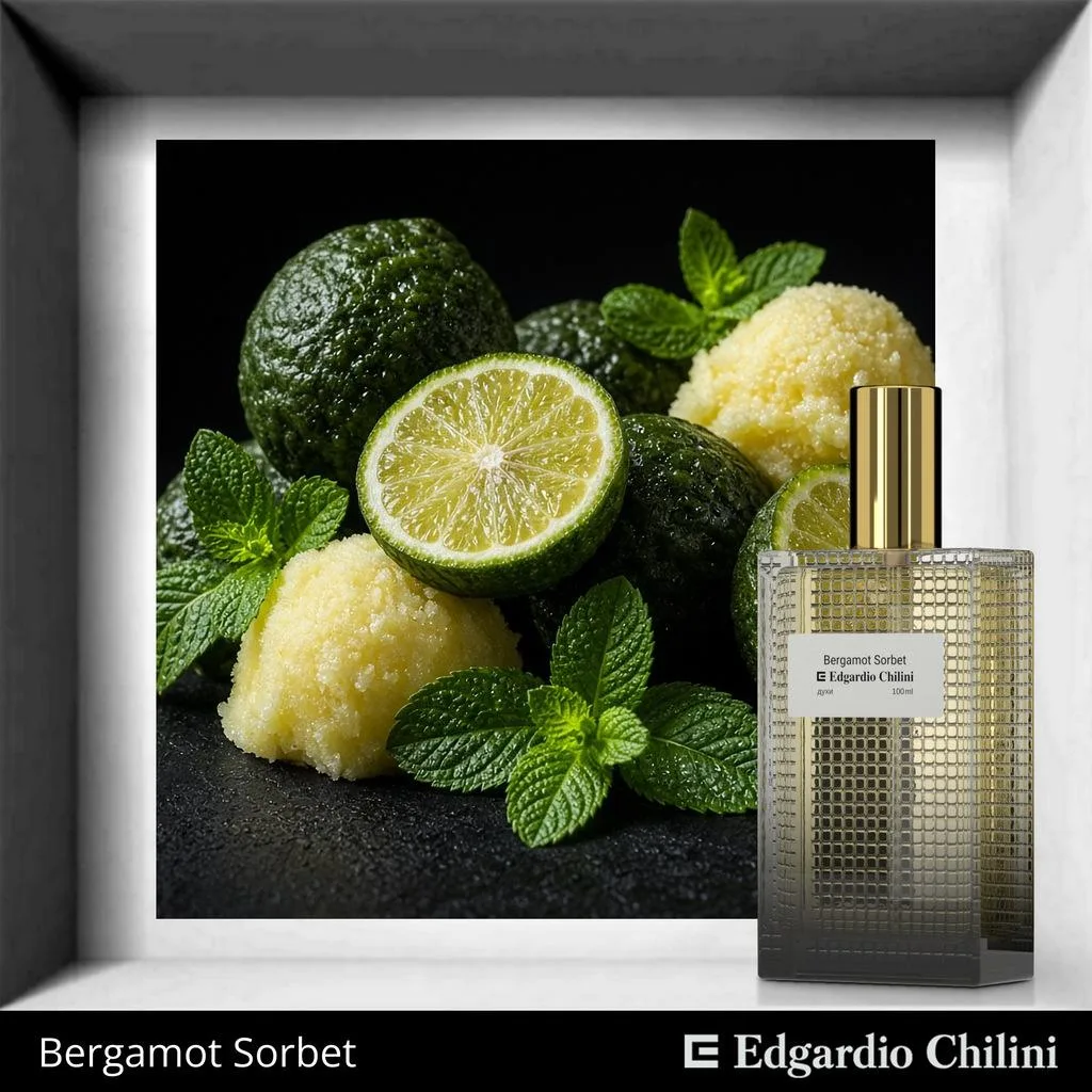 Bergamot Sorbet, постер, духи, 100 мл, Edgardio Chilini