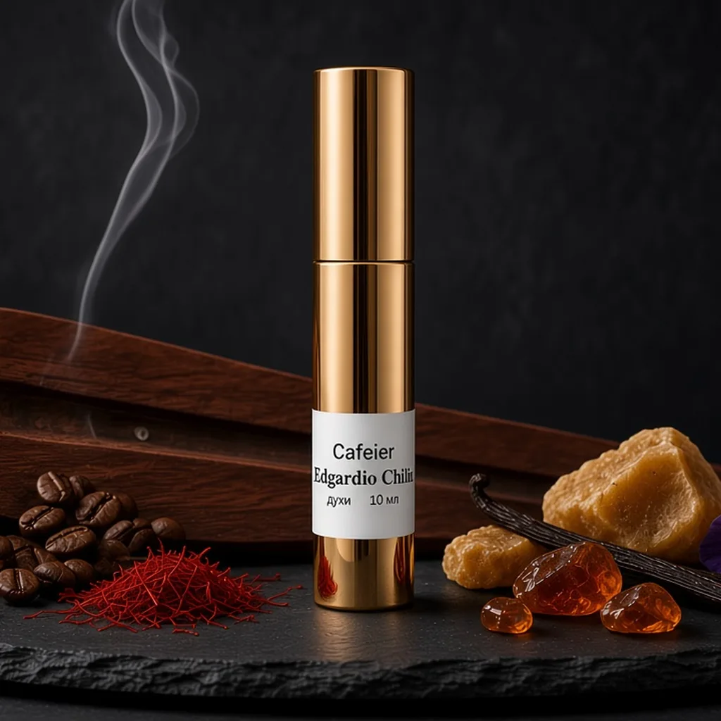 Cafeier — художественный постер и атмосфера аромата, Edgardio Chilini