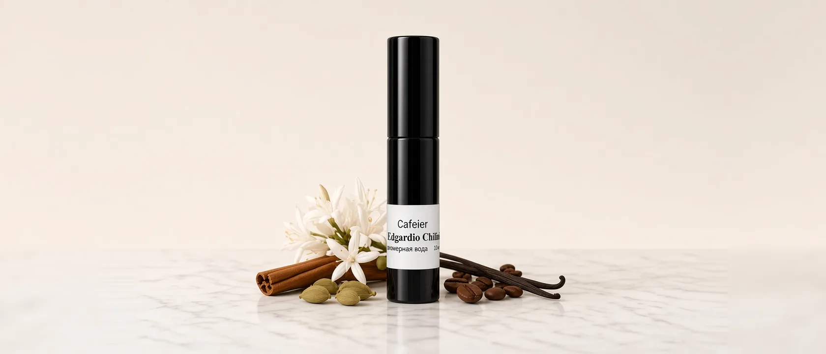 Cafeier — широкоформатный баннер аромата, Edgardio Chilini