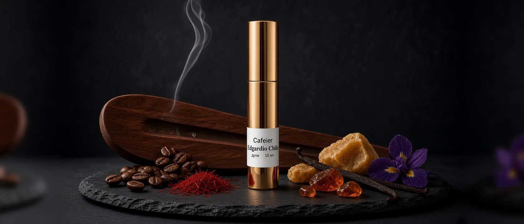 Cafeier — широкоформатный баннер аромата, Edgardio Chilini