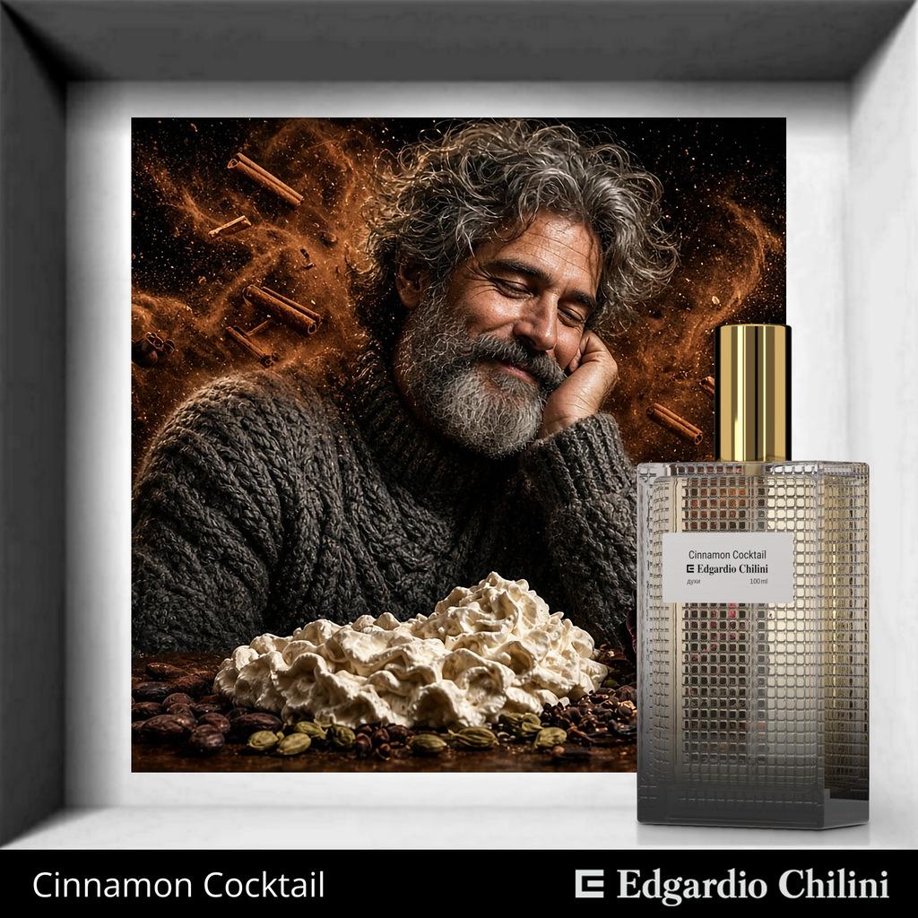 Cinnamon Cocktail, постер, духи, 100 мл, Edgardio Chilini Cinnamon Cocktail, постер, духи, 100 мл, Edgardio Chilini