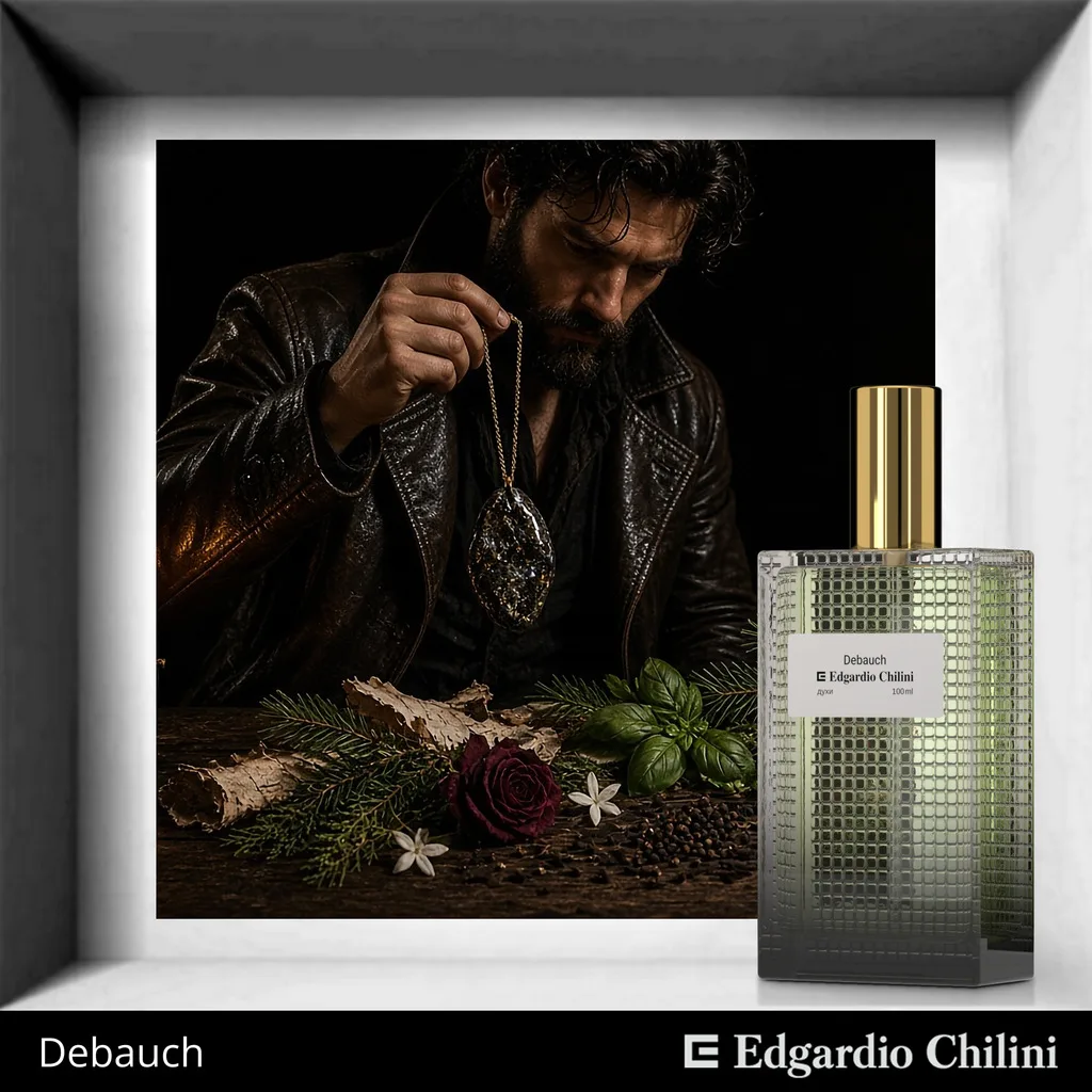 Debauch, постер, духи, 100 мл, Edgardio Chilini