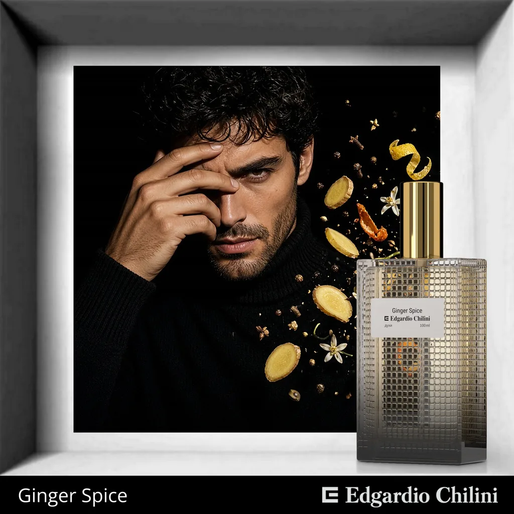 Ginger Spice, постер, духи, 100 мл, Edgardio Chilini