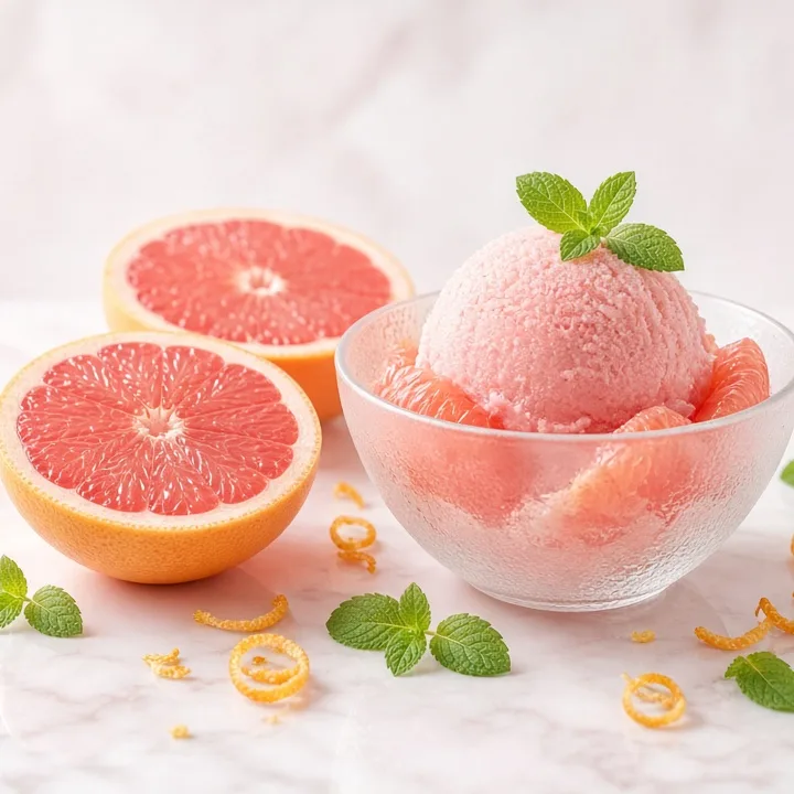Grapefruit Sorbet — художественный постер и атмосфера аромата, Edgardio Chilini