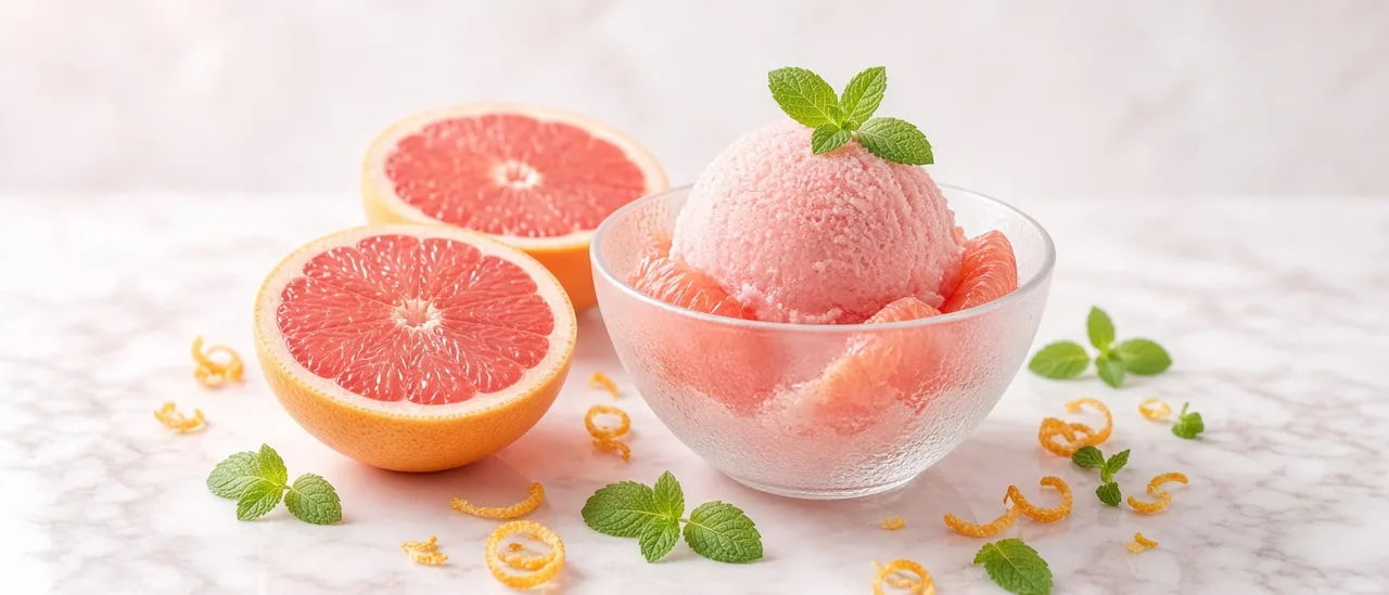 Grapefruit Sorbet — широкоформатный баннер аромата, Edgardio Chilini