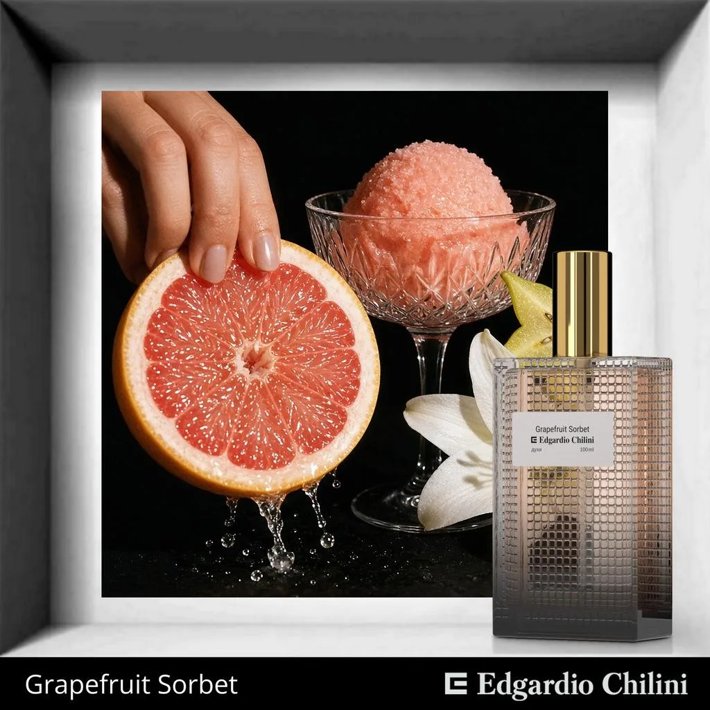 Grapefruit Sorbet, постер, духи, 100 мл, Edgardio Chilini