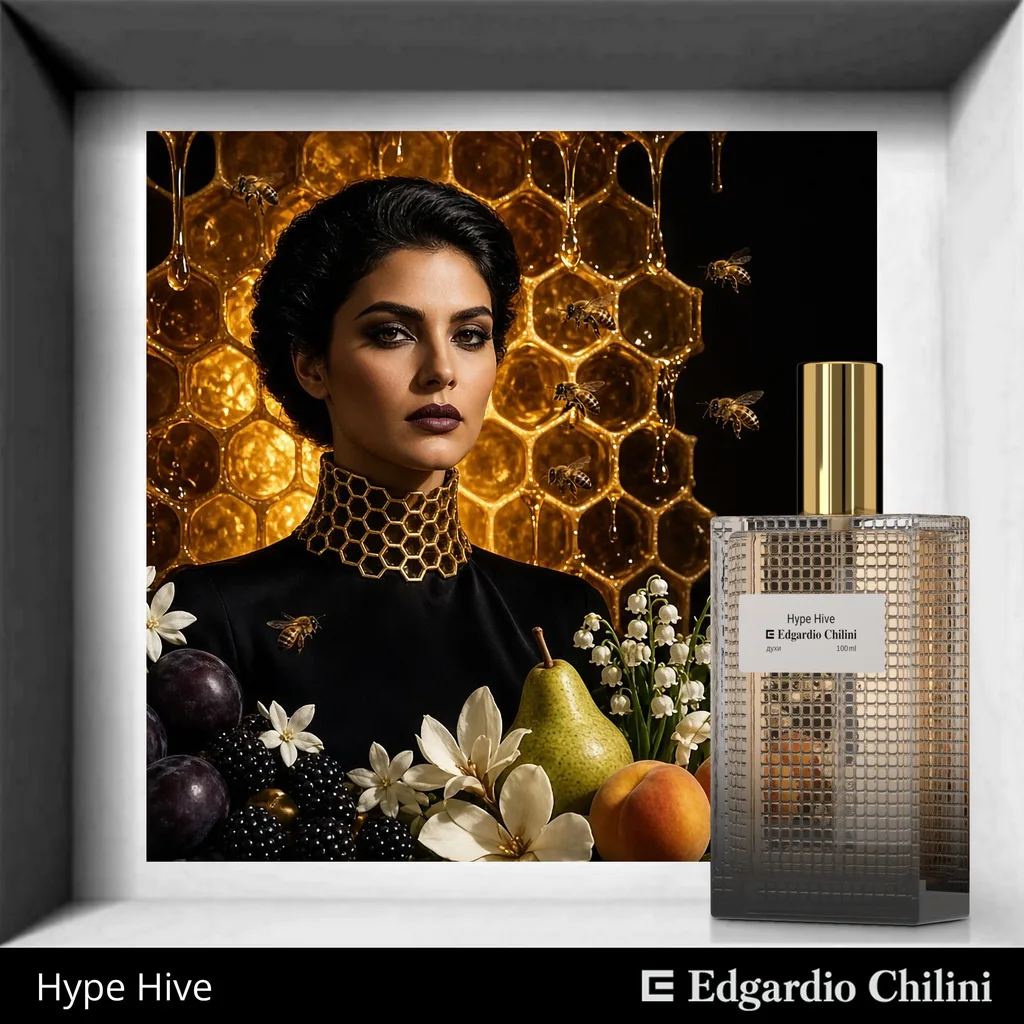 Hype Hive, постер, духи, 100 мл, Edgardio Chilini
