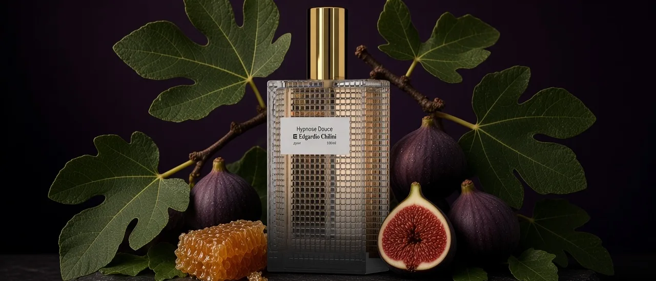 Hypnose Douce — широкоформатный баннер аромата, Edgardio Chilini
