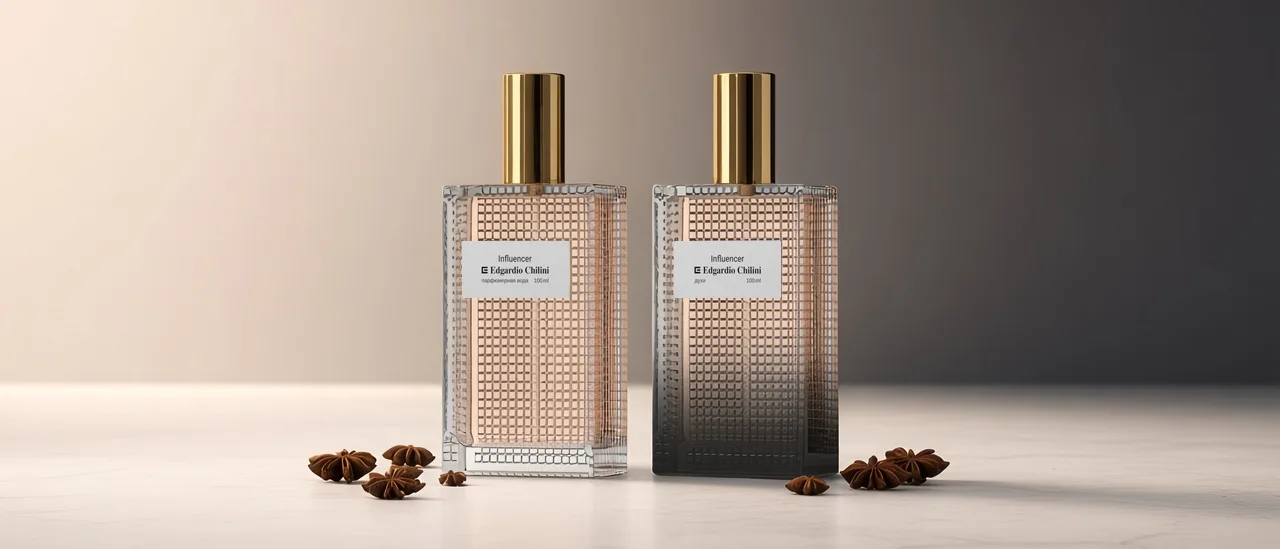 Influencer — широкоформатный баннер аромата, Edgardio Chilini
