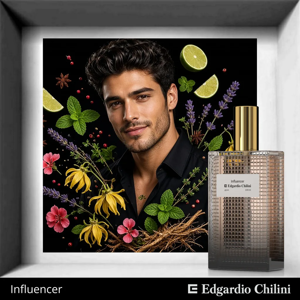 Influencer, постер, духи, 100 мл, Edgardio Chilini