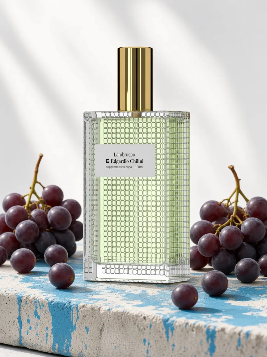 Lambrusco — художественный постер и атмосфера аромата, Edgardio Chilini