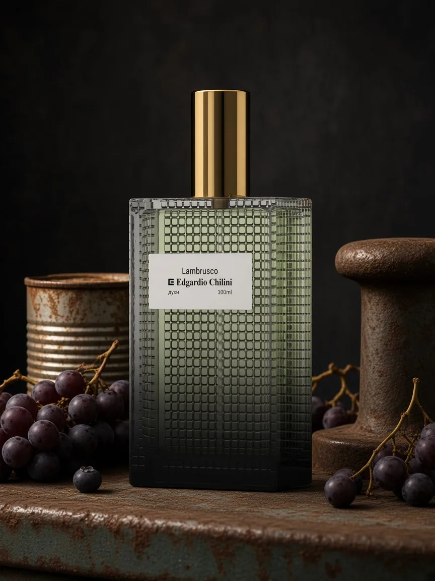 Lambrusco — художественный постер и атмосфера аромата, Edgardio Chilini