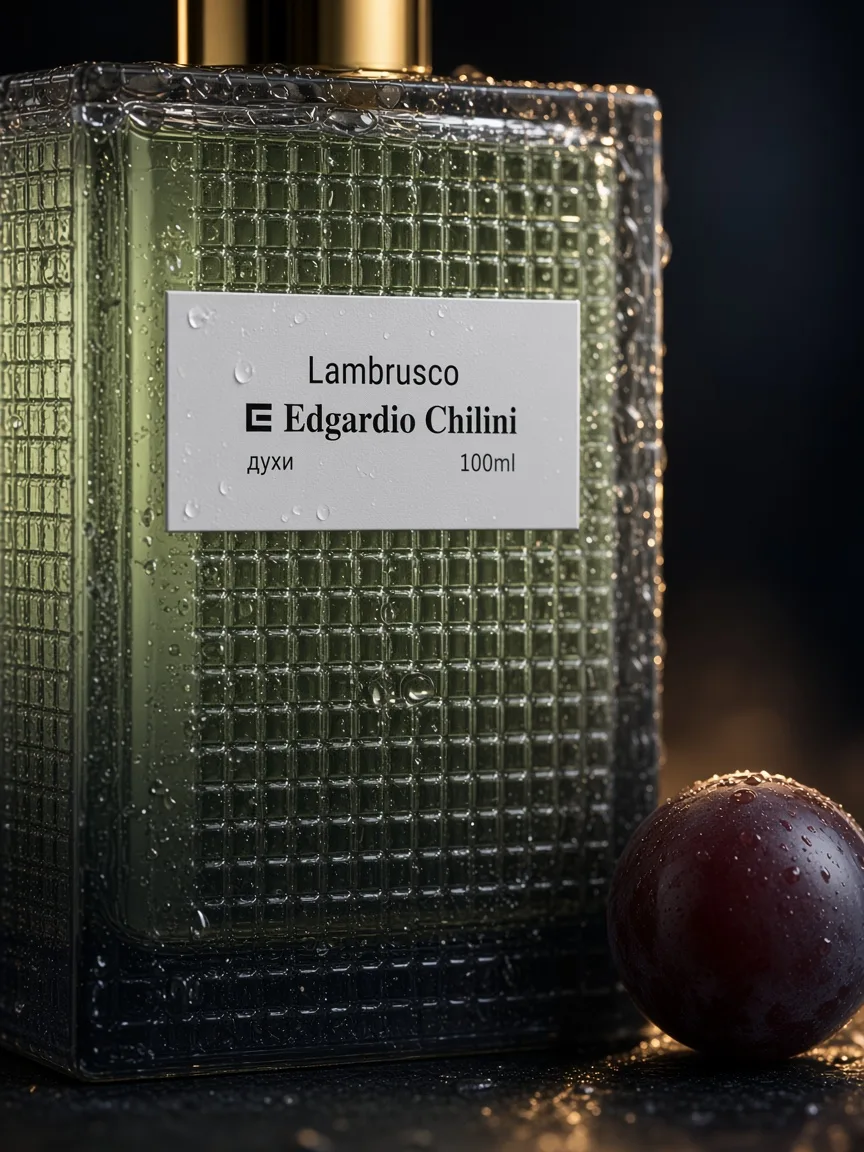 Lambrusco — художественный постер и атмосфера аромата, Edgardio Chilini