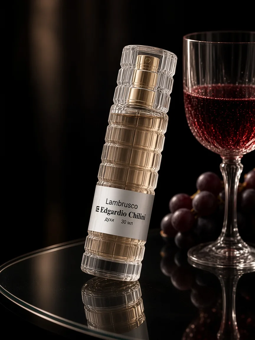 Lambrusco — художественный постер и атмосфера аромата, Edgardio Chilini