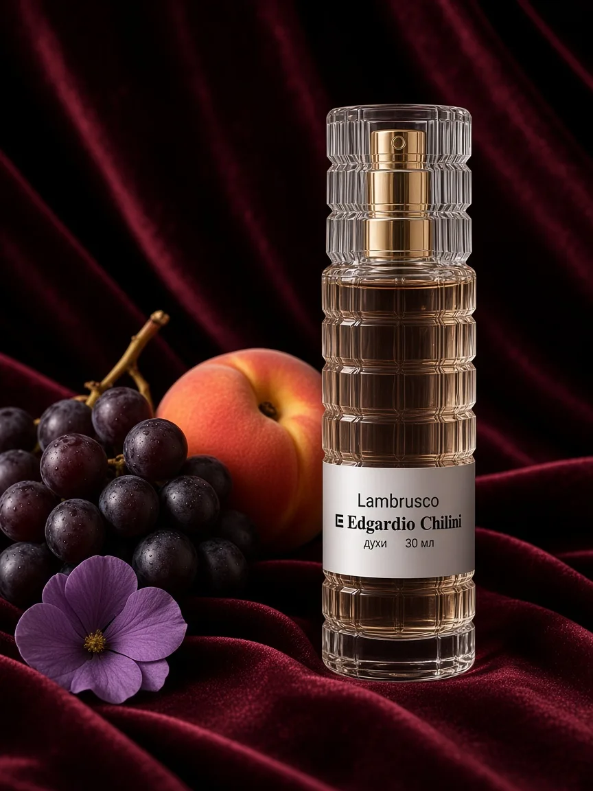 Lambrusco — художественный постер и атмосфера аромата, Edgardio Chilini