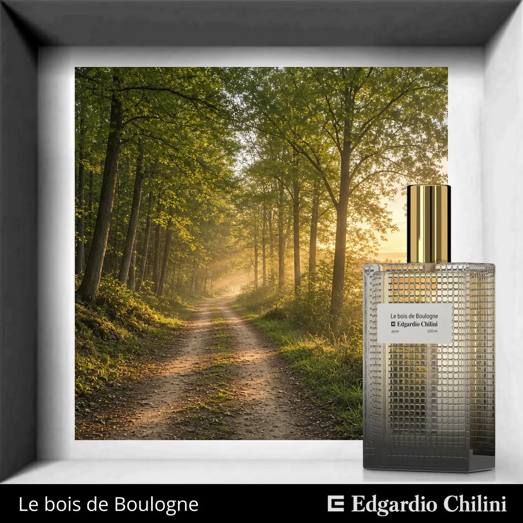Le bois de Boulogne, постер, духи, 100 мл, Edgardio Chilini
