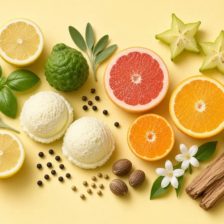 Lemon Sorbet — художественный постер и атмосфера аромата, Edgardio Chilini