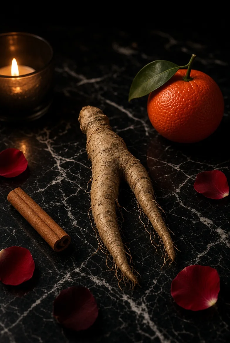 Mandragora — художественный постер и атмосфера аромата, Edgardio Chilini
