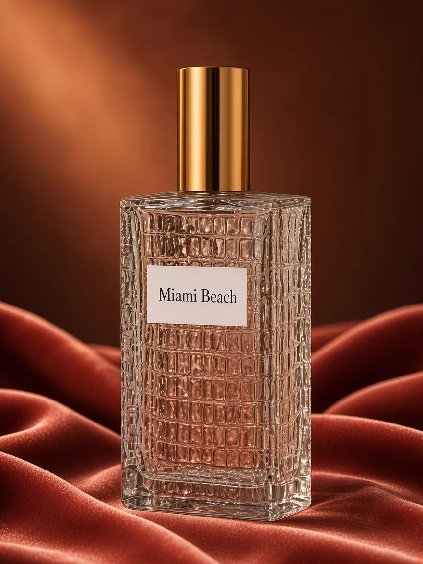 Miami Beach — художественная иллюстрация и образ духов, Edgardio Chilini