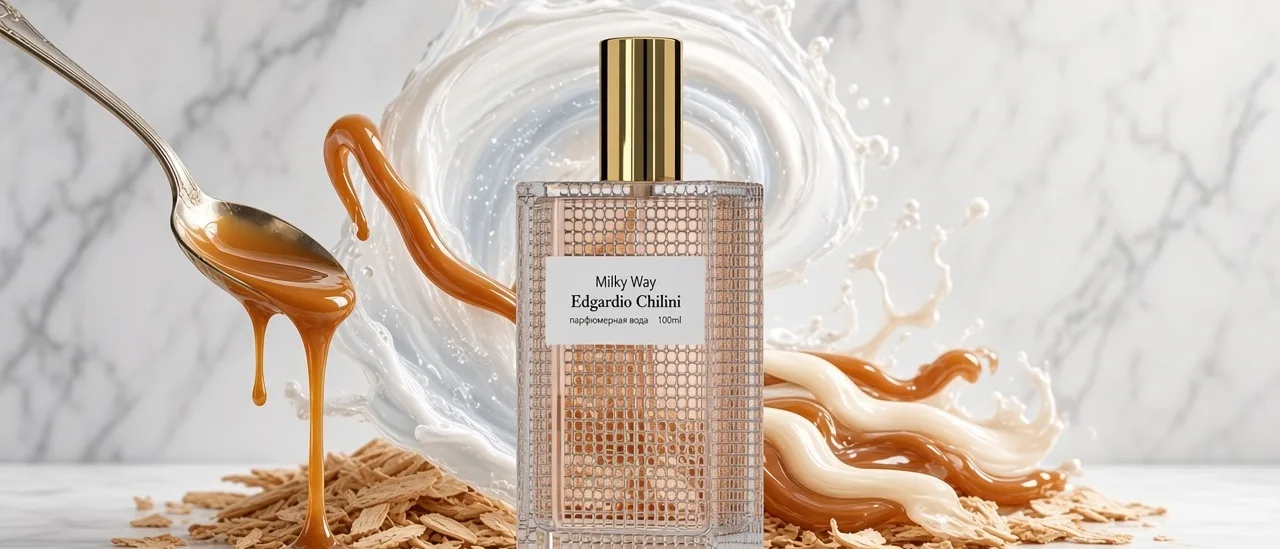 Milky Way — широкоформатный баннер аромата, Edgardio Chilini