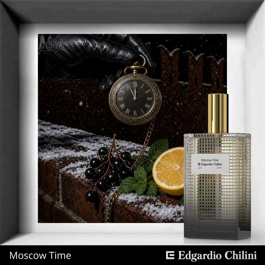 Moscow Time, постер, духи, 100 мл, Edgardio Chilini