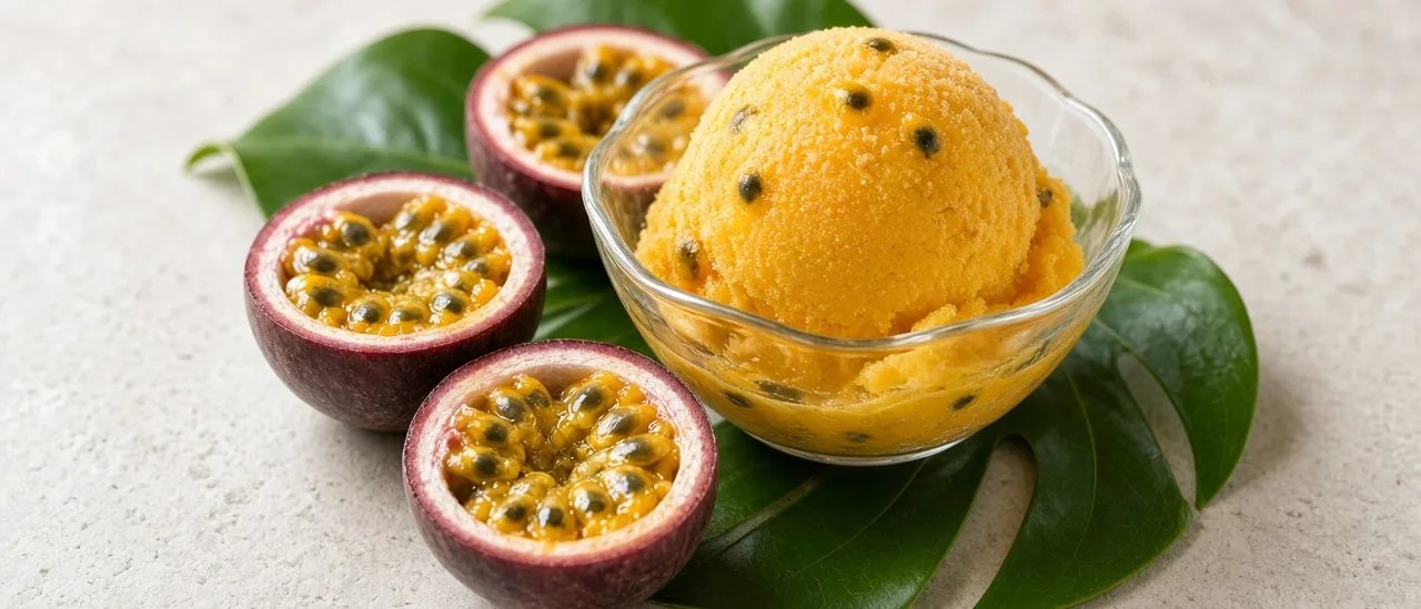 Passion Fruit Sorbet — широкоформатный баннер аромата, Edgardio Chilini