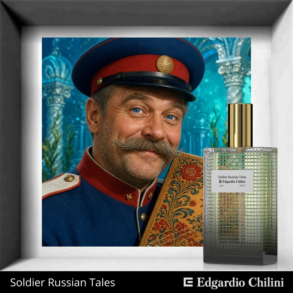 Soldier Russian Tales, постер, духи, 100 мл, Edgardio Chilini