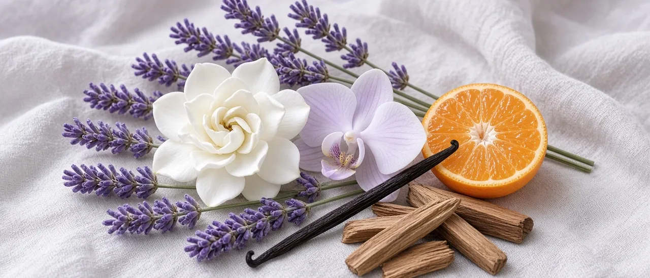 Sublime Lavender — широкоформатный баннер аромата, Edgardio Chilini
