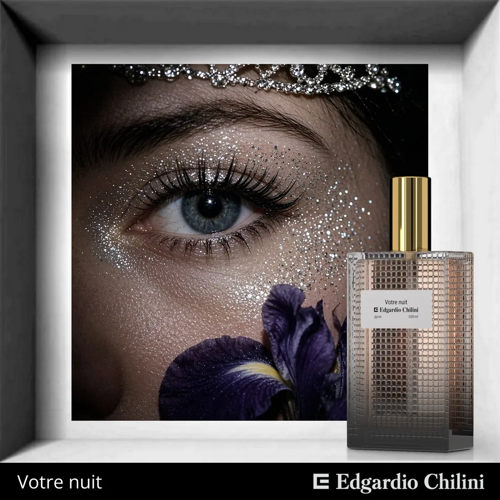 Votre nuit, постер, духи, 100 мл, Edgardio Chilini