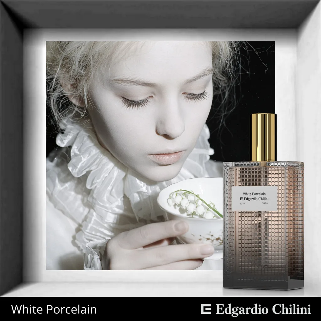 White Porcelain, постер, духи, 100 мл, Edgardio Chilini